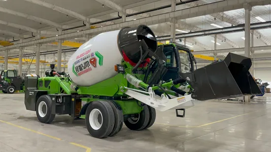 4 M3 Cbm Ton Cubic Meters Yards Mobile Self-Loading Cement Concrete Mixer Machine with Truckmobile Concrete Mixer