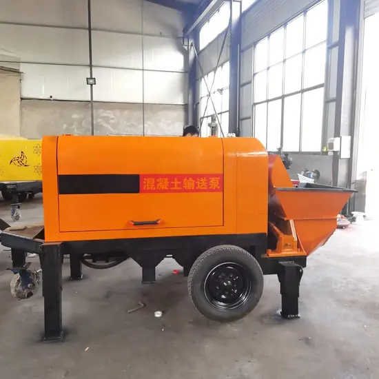 Diesel Concrete Pumping Machine Mini Portable Concrete Pump Machine for Sale