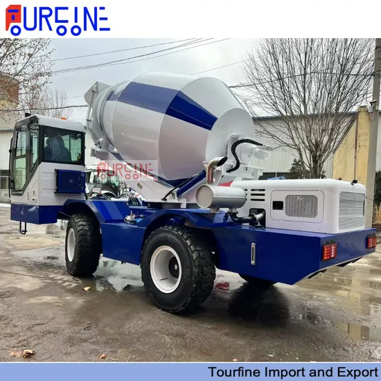 Chinese Manufacturer 4m3 4cbm Yuchai Self Loading Mixer Truck for Sale Africa