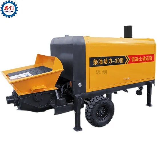 China Supply Construction Machine Mini Portable Diesel Pump
