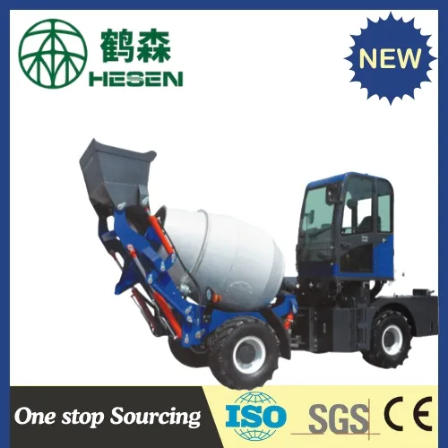 Efficient Self-Loading Mixer with CE Certification, 1.5-6 Ton Capacity, Ideal for Any Site