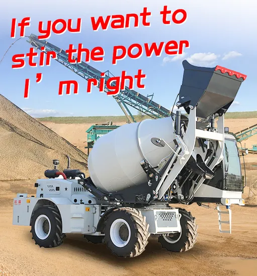Construction Equipment High Speed Self Loading Horizontal Portable Mobile Diesel Cement Blender Mixing Machinery Mobile Concrete Transit Mixer Truck Machine