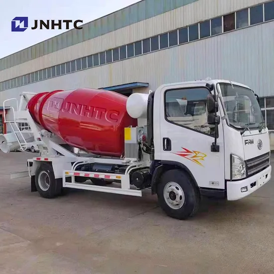 FAW Tiger Vh 3 Cbm Concrete Mixer Truck Price