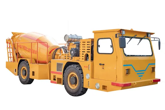 Underground Concrete Mixer Truck Tunnel Concrete Mixing Truck
