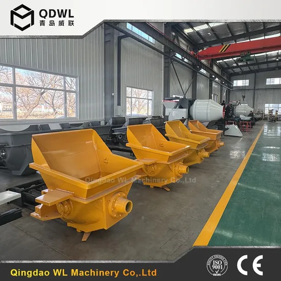 Widely Used Mini Concrete Pump High Performance Concrete Pump Machine Good Quality Hydraulic Concrete Pump