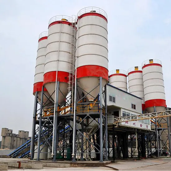 120m3/H Concrete Batching Plant Commercial Type Hzs120 with Electrical Control System