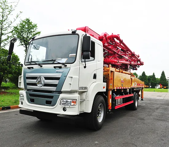 Sany 37m Sym5230thb 370c-8A Small Concrete Mounted Pump Truck