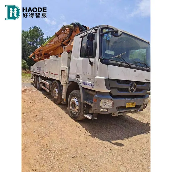 Used Pump Truck Zlj5419 Lifting 52m Zoomlion Boom Truck Hydraulic Pump