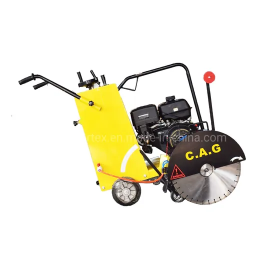 Handheld Asphalt Road Cutter Gasoline/Diesel Floor Concrete Saw Cutting Machine with Water Tank