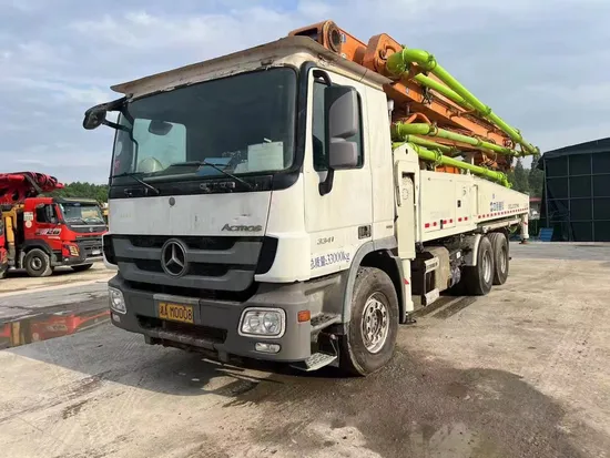 2015 Zooomlion 47m with Beenz Chassis Used Concrete Pump Truck High Quality Pump Truck