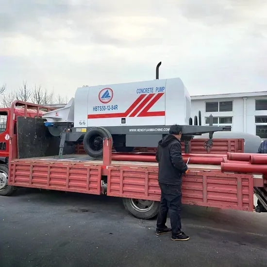 Weichai Diesel Engine Concrete Pump Mobile Automatic Concrete Trailer Pump