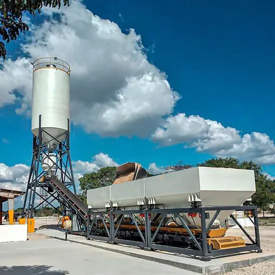 2024 China Factory Good Quality Stationary Batching Plant, Concrete Mixing Plant