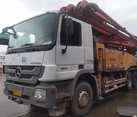 China Used 49m Truck Mounted Concrete Beton Boom Pump Truck
