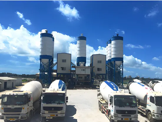 Hzs60 Stationary Concrete Mixing Plant with ISO CE Certified
