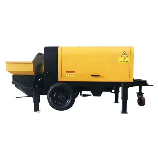 Good Price Diesel Concrete Trailer Pump Price Mini Concrete Pump for Sale