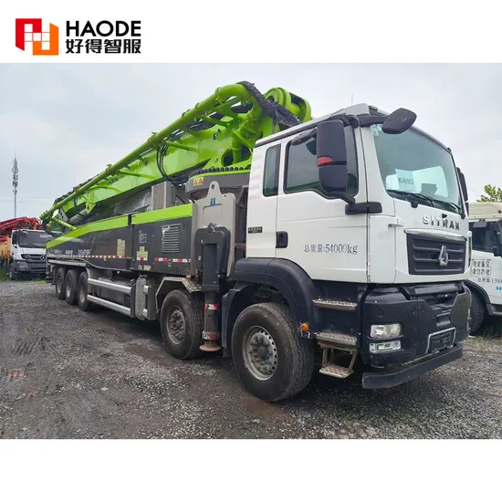 China Made 2021 Strong Boom Used 67m Concrete Pump Truck