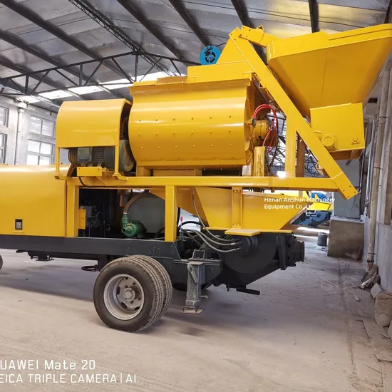 Compulsory Concrete Mixing Pump Long Distance Concrete Delivery Construction Machinery Manufacturer