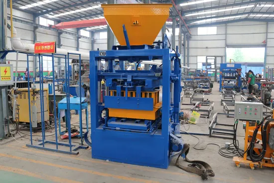 Qt4-24 Best Sell Semi-Automatic Concrete Block Machine