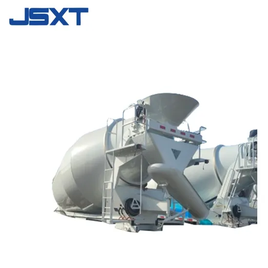 Jsxt Brand for Hot Sale 8cbm Stainless Material Cement Mixer Truck Body