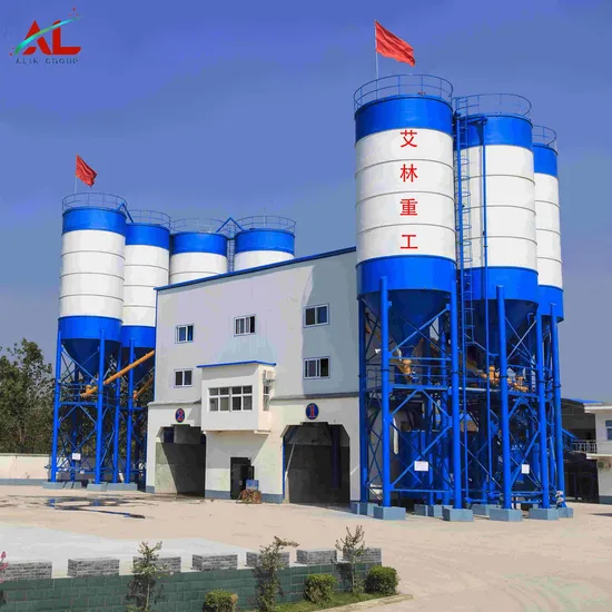 Alin Large Capacity High Production Concrete Mixing Plant Concrete Batching Plant