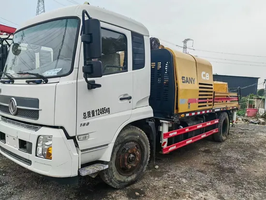 Mobile Hydraulic Pressure Beton Cement Truck Mounted Concrete Truck Pump