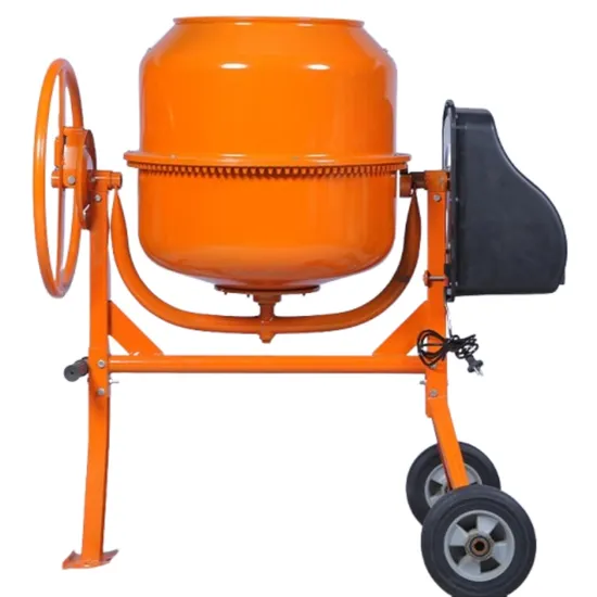 180L Small Concrete Mixer Electric Construction Mortar Stone Cement Mixing Machine