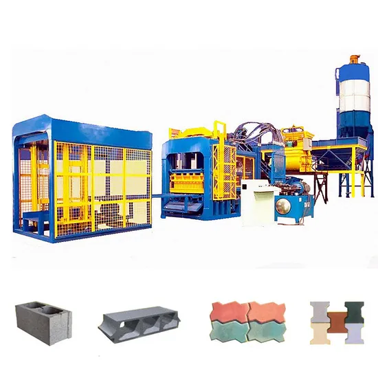 Qt12-15 Interlocking Brick Making Machine Eco Brick Paving Brick Making Machinery with Curing Room with Curing Rack Widely Use in Libya