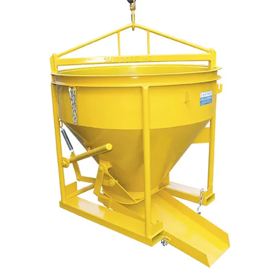 Concrete Bucket with 800L Sale for Sample Price High Operating Efficiency Construction Equipment