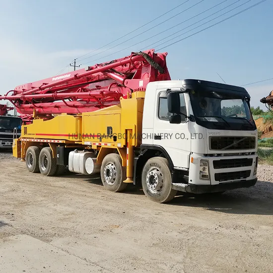 Putzmeister 37 52 58 Meter Used Cifa Concrete Pump Trucks Machine for Sale