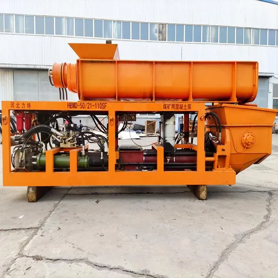 Most Popular Concrete Machinery Cement Stationary Diesel Trailer Concrete Pumps for Sale