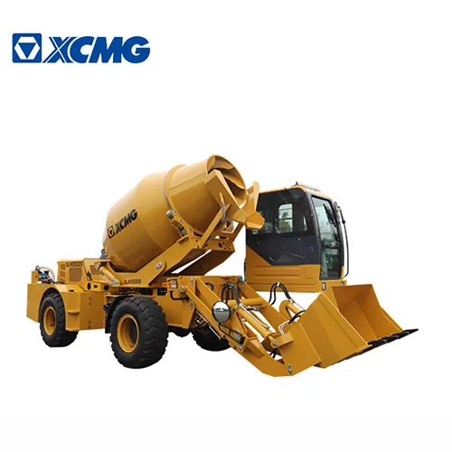 XCMG Official Small Concrete Mixer Machine Mobile Self Loading Mixer Truck for Sale