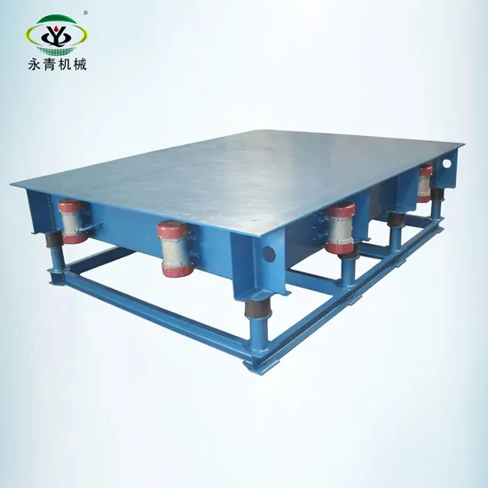 High Efficiency Vibrating Table for Concrete Molds