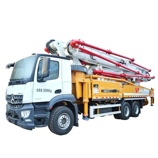 Hb52V 52m Concrete Pump Truck Mounted Boom Concrete Pump with Good Price