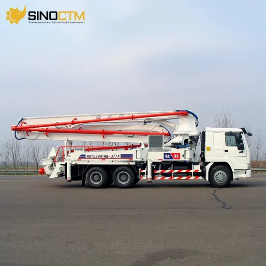 HOWO Brand 48m Concrete Pump Truck/Boom Pump Truck with Ce&ISO Certification