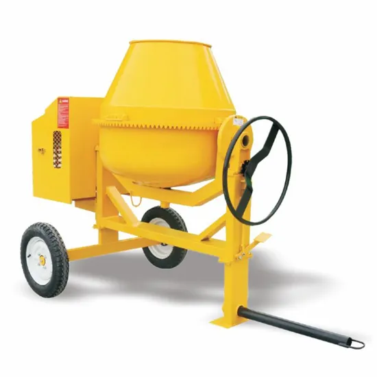 Small Capacity Machine Electric Concrete Mixer Motor Cement Mixer