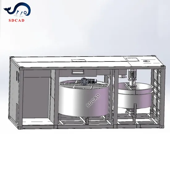 Sdcad Brand Jet Grouting Machine for Wet Soil Mixing/ Water Bentonite and Cement Mixing Plant