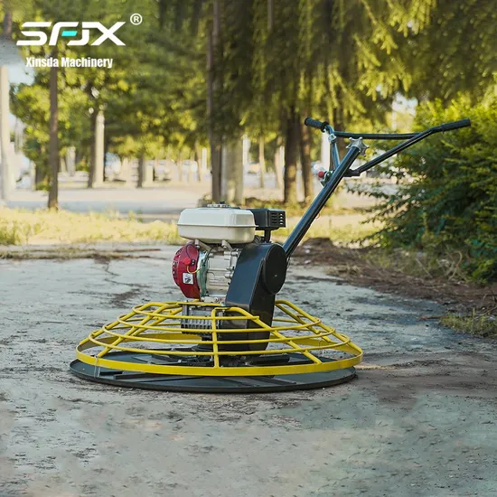 Long Service Life Trowel Machine Easy to Operate Plastering Machine Floor Power Trowel