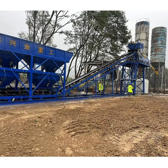 Construction Machinery 90m3/H Cement Mixing Plant Concrete Batching Plant Price