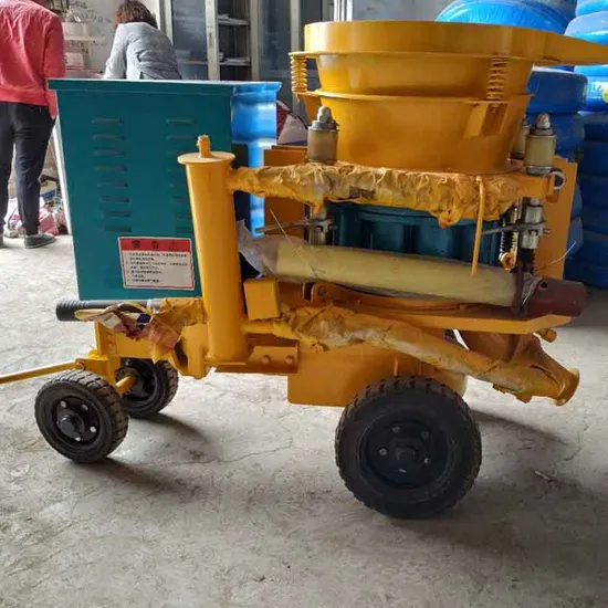 Dry Mine Explosion-Proof Slope Support Dry Sprayer Machine
