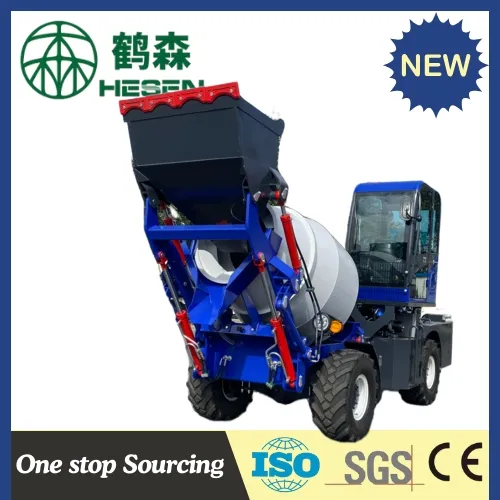 Efficient 1.5m³ Slm for Seamless Self-Loading Concrete Mixer