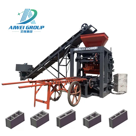 Qt4-24 Widely Used Interlocking Cement Concrete Machine for Hollow Blocks