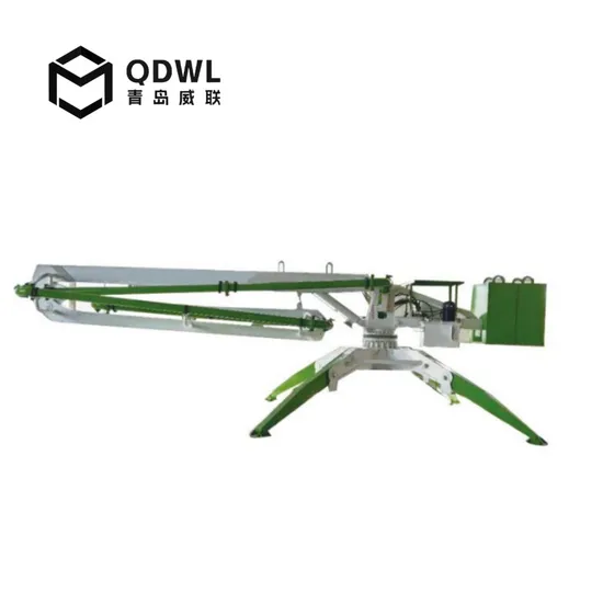 Hgy 13m 15m 17m Mobile Spider Hydraulic Concrete Pump Distributor Placer Placing Boom Manufacturer