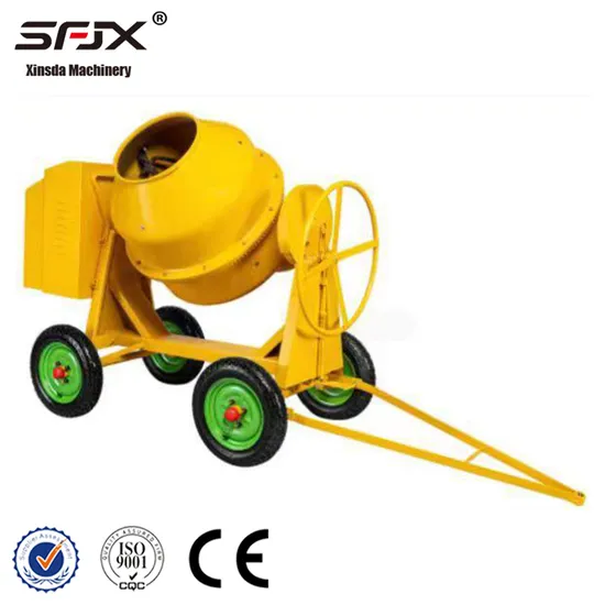 Long Service Life Concrete Machine Easy to Operate Homemade Vertical Cement Mixer