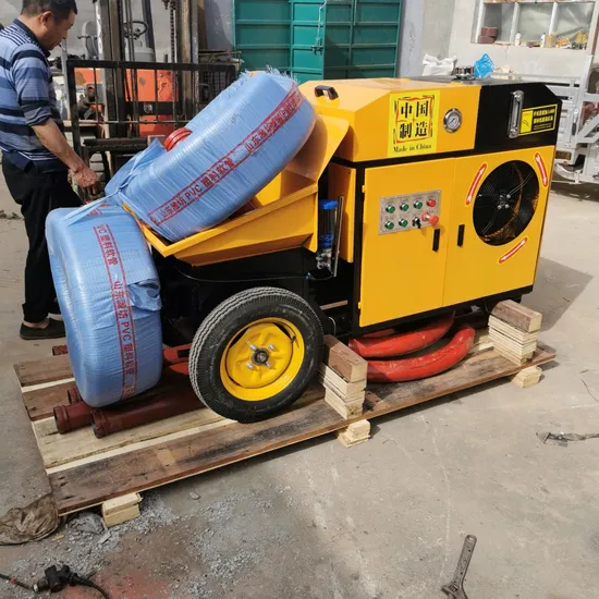 High Power Electric Horizontal Hydraulic Secondary Structure Column Transport Pump Concrete Pouring Pump TUV