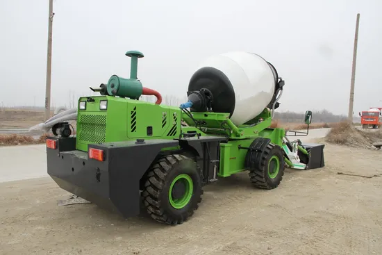 Low Cost Best Price 1.8m3 Self Loading Concrete Mixer with Pump