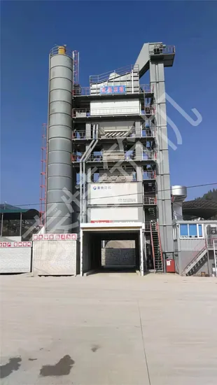 Lb-4000 Asphalt Concrete Mixing Plant, Mixing Station Backyard Equipment