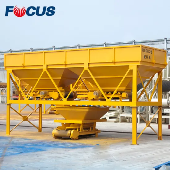 Low Cost Aggregate Batcher, Cement Sand Batching Machine PLD800 for Concrete Batch Plant