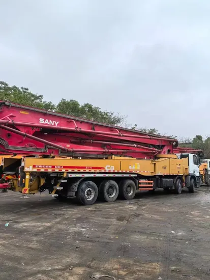 Reliable Sanny 62m High-Performance Diesel Concrete Pump Truck Model