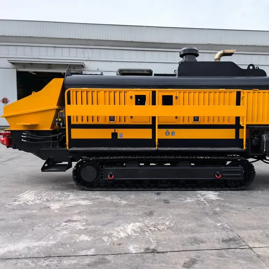 2024 Hot Sale Concrete Pump on Tracks for Sale Price Cost