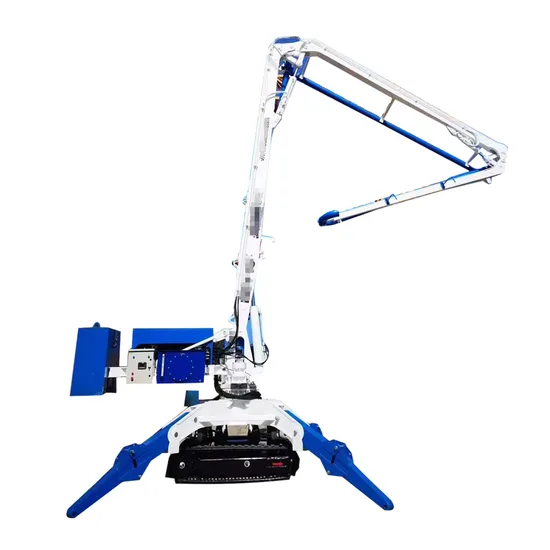 Movable Spider Hydraulic Mixer Concrete Spreader Placer Beton Concrete Placing Boom